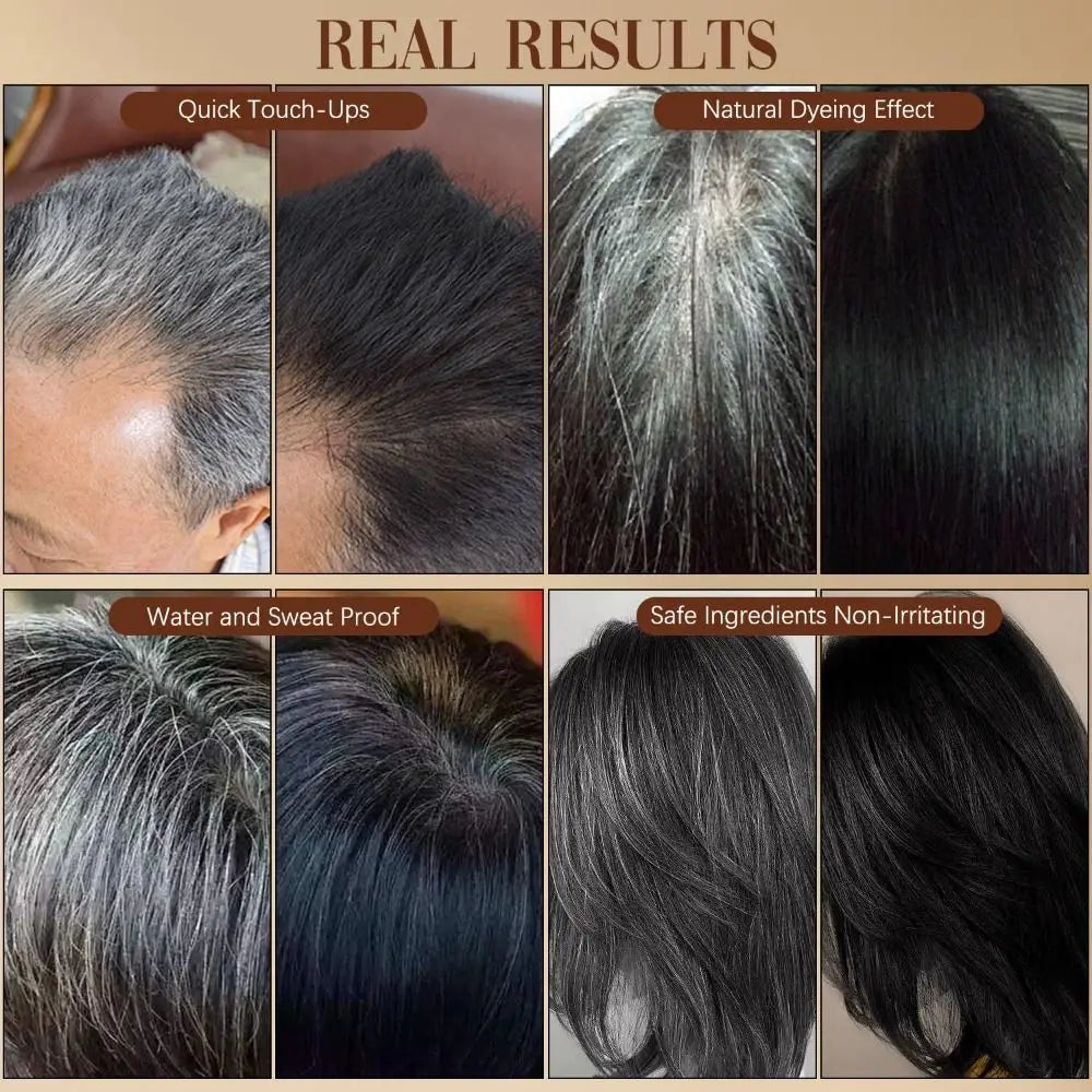 2 in 1 Water And Sweat Proof Hair Comb Dye (Limted Stock)